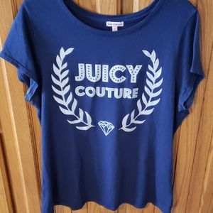 Juicy Couture short sleeve shirt size XL